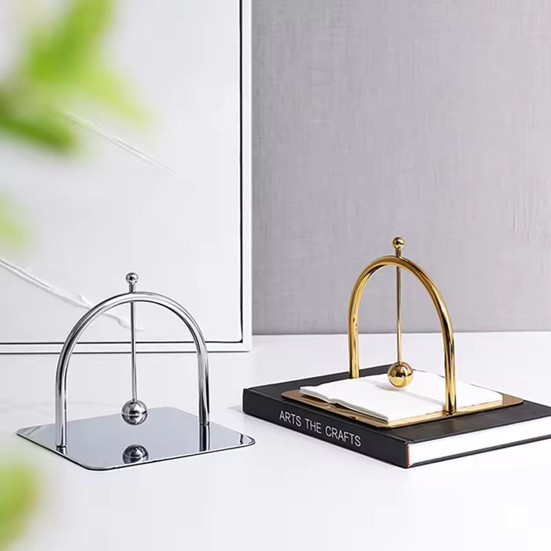 Golden Arched Paper Holder