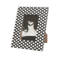 Black Spotted Photo Frame