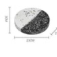 Black & White Terrazzo Decorative Plate