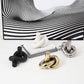 Black Line Geometric Ornament – Style B