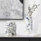 Blue Glazed Ceramic Vase