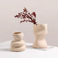 Vertical Curved Vase
